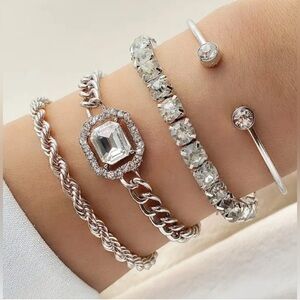 Tennis Bracelets 🤍, Some with Crystals.